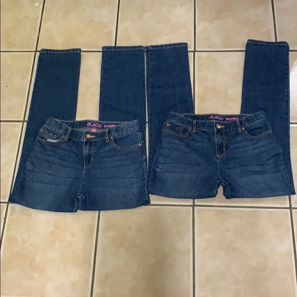 2 pairs of children place pants size 16 Slim - Picture 3 of 4
